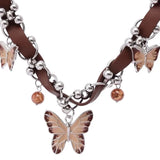 DAIIIBABYYY  -  Y2K Flower Butterfly Punk Spider Pendant Egirl Aesthetic Necklaces Kpop Men Sexy Harajuku Spike Rivet Choker Jewelry