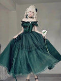 DAIIIBABYYY  -  Japan Lolita Fairy Skirt Elegant Lady Temperament Galaxy Skirt Lolita Bow Tail Princess Skirt Fairy Skirt