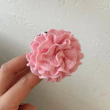 Daiiibabyyy  Korean lace rose flower grab clip female small back head clip headdress new high-quality hair accessories hairpin
