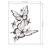 Daiiibabyyy  Butterfly Tattoo Sticker Waterproof and Long-lasting Temporary Tattoo