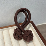 Daiiibabyyy  High Ponytail Rubber Bands Hair Band Elastic Head Rope For Women Korean Scrunchies Hair Tie Knotted Hair Ropes Hair Accessories