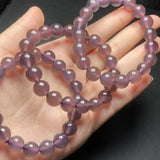 DAIIIBABYYY  -  Natural Violitde Bracelet Jewelry For Woman Man Fengshui Healing Wealth Beads Crystal Gift 1pcs 10MM
