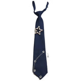 Daiiibabyyy  Simple Korean Style Star Tie Choker JK Long Necktie Academic Style Tassels Shirt Tie Daily