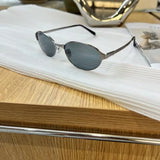 Daiiibabyyy  Oval Shape Woman Sunglasses Korean Style UV400 Protection Sun Glasses Man High Quality Female Sunglass