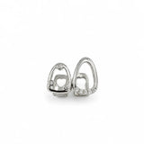Daiiibabyyy  European And American Micro-Set Zirconia Hip-Hop Style Braces, Streetwear With Unique Personality, Trendy Dental Accessories