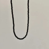 Daiiibabyyy  Korean Black Bowknot Pendant Necklace for Women Elegant Beaded  Clavicle Chain Necklace Wedding Y2k Jewelry Accessories