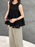 DAIIIBABYYY  -  Summer New Top Design Feels Small, Loose, Slim, and Fairy Sleeveless Doll Shirt