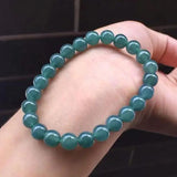 DAIIIBABYYY  -  Natural Myanmar Jadeite Certified Jade Bracelet Women Healing Gemstone Fine Jewelry Genuine Burma Blue Water Jade Stone Bracelet