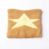 Daiiibabyyy  Niche Devil Cat Ears Star Knitted Hat for Women Showing Face Small Autumn and Winter New Street Sexy Y2K Baotou Hat Trend