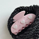 Daiiibabyyy  Blue Butterfly Hair Claw Clips for Women Medium Acrylic Jaw Clips Romantic Floral Moon Rhinestone Hair Accessories Elegant Gift