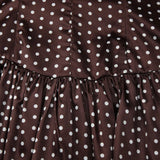 Daiiibabyyy  Women Lace Trimmed Patchwork Floral Polka Dot Camisole Dress Mature And Elegant Short Skirt Suitable For Beach Vacation Dating
