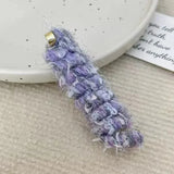 DAIIIBABYYY  -  New Korean Spiral Hair Ties High Elastic Telephone Cord Braid Hair Band Women Girls No Crease Ponytail Holder Hair Ropes