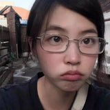 Daiiibabyyy Small Square Alloy Frame Glasses Retro Reading Glasses Anti Blue Light Presbyopic Glasses Women Men Metal Clear Lens Eyeglasses