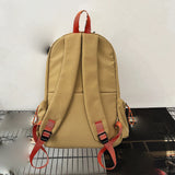 Daiiibabyyy  High School Student Backpack, Simple Solid Color, Middle School Student Backpack, Large Capacity, Lightweight Backpack