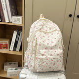 Daiiibabyyy  Floral Print Mochilas Mujer High Capacity Mochila Student Bag Japan College Style Bolsas Commuter Backpack Bags for Woman