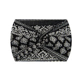 DAIIIBABYYY  -  Widening 18CM stretch printed sports sweatband headband headscarf hairband hair tie hair accessories
