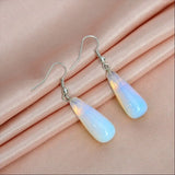 Daiiibabyyy  Attractive Opal Trendy Fashion Jewelry Hook Earrings Gift Women Girl