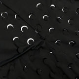 DAIIIBABYYY  -  Sexy Dresses for Women Spaghetti Strap Black Hollow Out Sheath Floor Length Elegant Ladies Birthday Party Dinner Club Vestidos