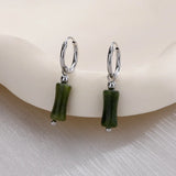 Daiiibabyyy Hetian Jade Earrings Female Painted Enamel New Ethnic Style Dropshipping Wholesale