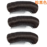 Daiiibabyyy  Wig Cushion Stable Hair Roots Volumizing Fiber Insert Comb Invisible Fluffy Hair Pad Female Heightening Artifact Hairstyle Tool