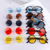 DAIIIBABYYY  -  Classic Steampunk Glasses Women Sunglasses Metal Luxury Brand Design Men Eyeglasses Vintage Women Sun Glasses Mirror Uv400