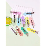 Daiiibabyyy  6pcs seamless hair clips without bends makeup styling hair clips women's and girls' hairstyle tools Special for real hair wigs