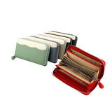 DAIIIBABYYY  -  Anti-theft Brush Card Holder Purse 2025 New RFID Genuine Leather Wallet Passport Holder Woman Clutch Bag