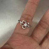 DAIIIBABYYY  -  Korean Style Simple Ribbon Bowknot Ring for Women's Fashion Personalized Open Index Sweet Bow Finger Ring Y2K Jewelry Gift Party