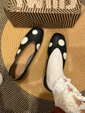 Daiiibabyyy  Retro Womens Mary Jane Shoes Exquisite Soft Leather Casual Shoes for Woman Fashion Ballet Flat Shoe Designer Shoes Zapatos Mujer