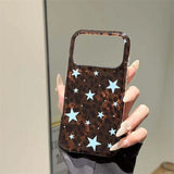 Daiiibabyyy  Whirlpool IND Melad Leopard Blue Star Phone Case for iPhone 11 12 13 14 15 16 17 Pro Max