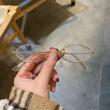 DAIIIBABYYY  -  New Unisex Retro Small Frame Oval Sunglasses Fashion Design Sun Glasses Summer Vintage Shades Eyeglasses Women's fashion glasses