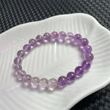 DAIIIBABYYY  -  8MM Natural Gradient Amethyst Bracelet Fashion Healing Personalized For Men Women Gemstone Jewelry Lovers Gift 1PCS
