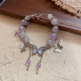 Daiiibabyyy  Fashion Niche Design Hanging Super Fairy Star Bracelet for Women, Versatile and Sweet Girlfriend Accessories jewellery Women