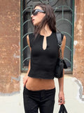 Daiiibabyyy  Women's Casual Slim Fit Sleeveless Top V-neck Sleeveless Patchwork Fashion Pullover Spring Summer New In Chic Tops