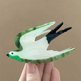 Daiiibabyyy  1/2pcs Sweet and cute new vinegar hair clip, bird animal, shark clip, swallow clip, dished hair, ponytail clip, hair catcher