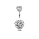 DAIIIBABYYY  -  Fashion Crystal Belly Piercing for Women Sexy Navel Ring Ombligo Belly Button Piercing Body Piercing Jewelry Wholesale