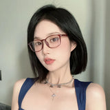 DAIIIBABYYY  -  Glasses Men Women Prescription Nearsighted Eyeglasses TR90 Optical Shortsighted Eyewear Myopic Spectacles -0.5 To -6.0