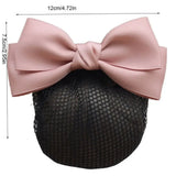 Daiiibabyyy  Vintage Ribbon Bowknot Spring Clip Headwear Korean Style Bun Snood Hairpin Hair Accessories Nurse Hair Clip Bank