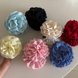 Daiiibabyyy  Korean lace rose flower grab clip female small back head clip headdress new high-quality hair accessories hairpin