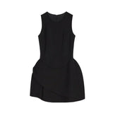 DAIIIBABYYY  -  Sweet Hot Girl Pure Sexy Sleeveless Dress for Women's Summer O-neck Slim Fit A-line Black Dress Fashion Female Clothes