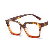 Daiiibabyyy  Fashion Glasses Frame Women Men Anti Blue Light Eyegalsses Vintage Square Computer Optical Concave Eyewear Female