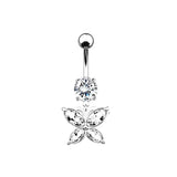 DAIIIBABYYY  -  Fashion Crystal Belly Piercing for Women Sexy Navel Ring Ombligo Belly Button Piercing Body Piercing Jewelry Wholesale