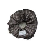 Daiiibabyyy  Korean version of premium striped hair band 4-layer striped large intestine ring hairrope headrope ball head hairaccessories