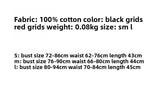 DAIIIBABYYY  -  Street Style Cotton Blend Lace Patchwork Black White Grid Sleeveless Top with Elastic Waist Flower Bud Shorts Women's Set