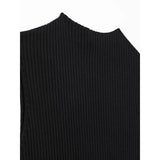 Daiiibabyyy 2024 Summer Sexy Backless Ribbed Mini Ball Gown Women Solid Sleeveless Patchwork Slim Elegant Dress Female Street Party Robe