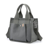 Daiiibabyyy  Large capacity canvas handbag, durable handle, functional design for daily use, work, travel, and shopping