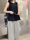 DAIIIBABYYY  -  Summer New Top Design Feels Small, Loose, Slim, and Fairy Sleeveless Doll Shirt