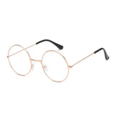 DAIIIBABYYY  -  Cosplay Anime Glasses Cosplay Accessories Anime Frame Round Metal Flat Retro Art Glassesed Adult Boy Clothing Props Gifts