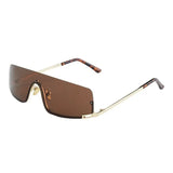 Daiiibabyyy  Future Technology Sense Sunglasses Men Y2K Stylish Trendy Wind Proof Sun Glasses Women Hot Selling Female Sunglass