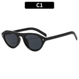 Daiiibabyyy  Retro Versatile Hot Girl Sunglasses Outdoor Fashion Driving Cross-Border Sunglasses